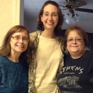 Youngest sister Laurie is now the tallest of the sisters! copyright Ellen Gable Hrkach